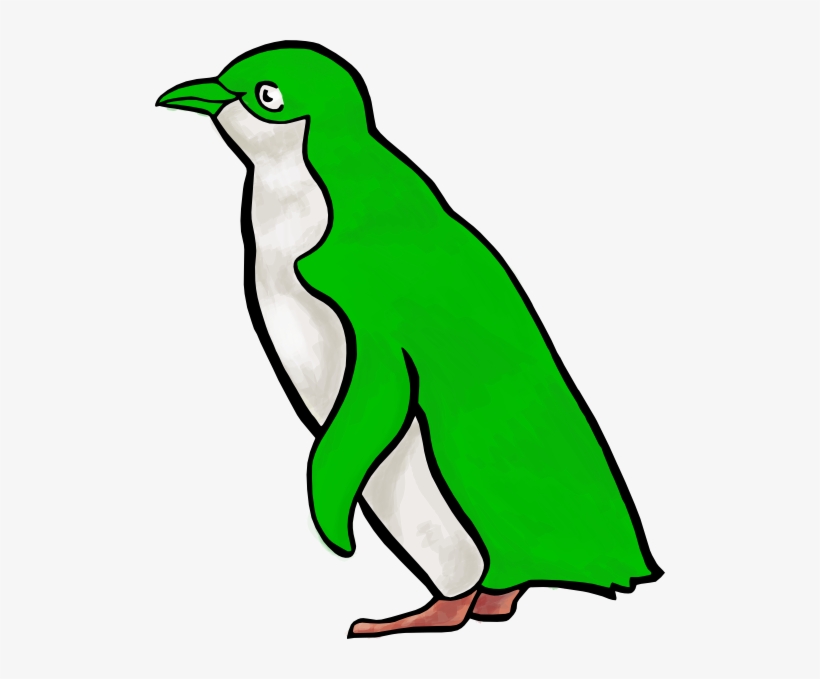 How To Set Use Green Penguin Clipart - Little Blue Penguin Png, transparent png download
