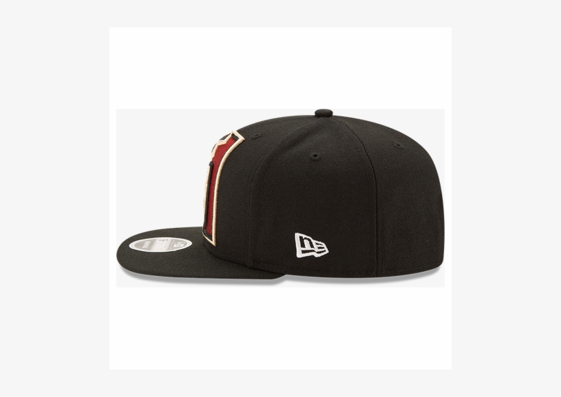 Arizona Diamondback Black Logo Grand New Era 9fifty - New Era, transparent png download