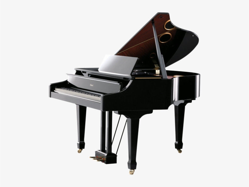 Piano Clipart Tumblr Transparent - Roland Gp7pe V-piano Grand, transparent png download
