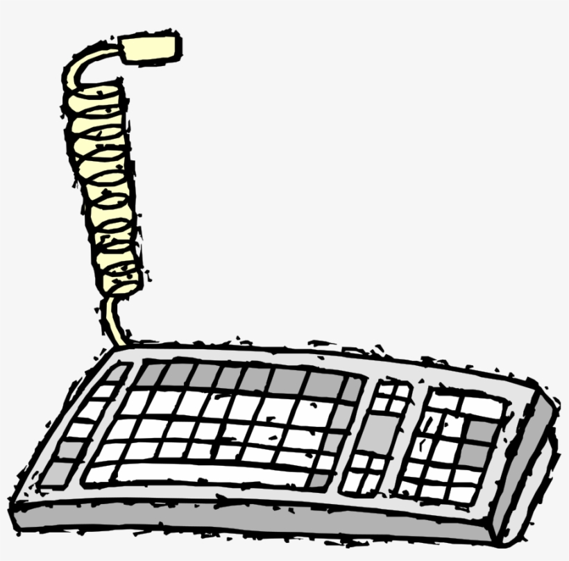 This Free Clipart Png Design Of Keyboard 02 - Clip Art, transparent png download