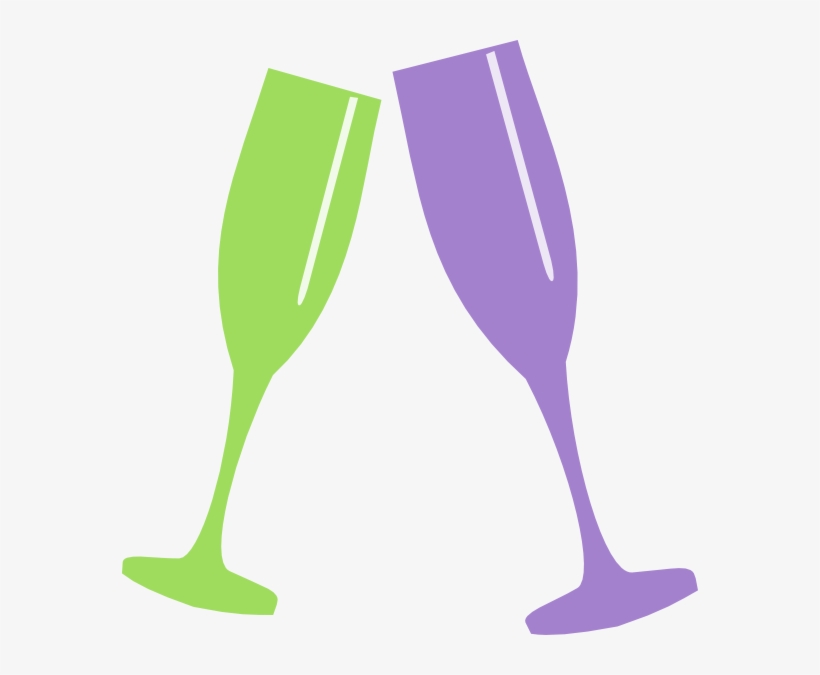How To Set Use Champagne Glass Clipart - Clip Art Champagne Glass Png, transparent png download