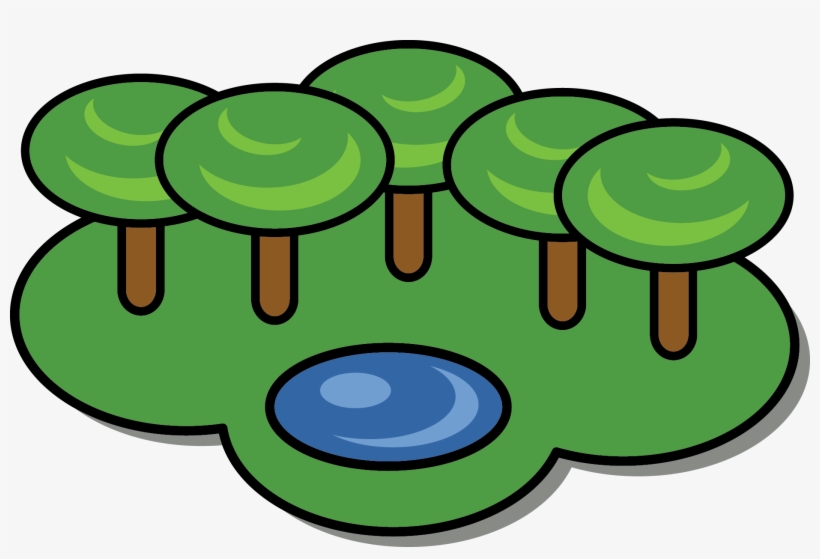 Cartoon Forest Clipart - Weather Chart, transparent png download