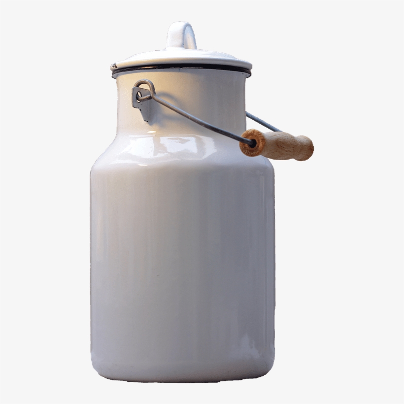 Milk Can Wooden Handle - Old Milk Can Png, transparent png download