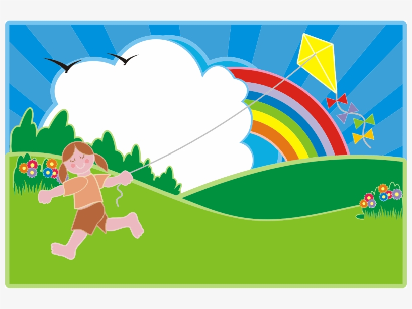 Big Kite Clipart - Flying Kites Clipart Png, transparent png download