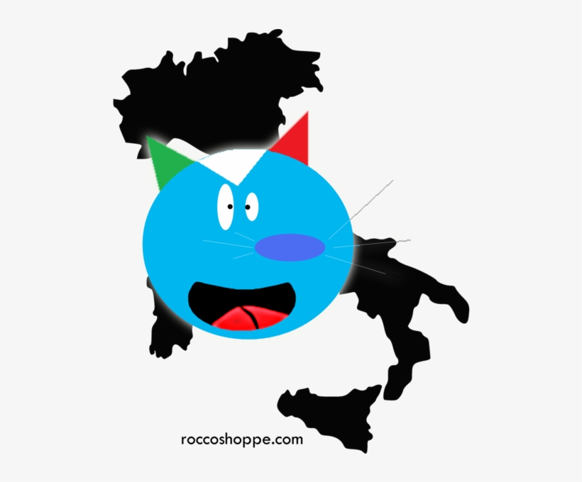 His Name Is Squigi And He Comes From Italy His Mamma - Italy Map, transparent png download