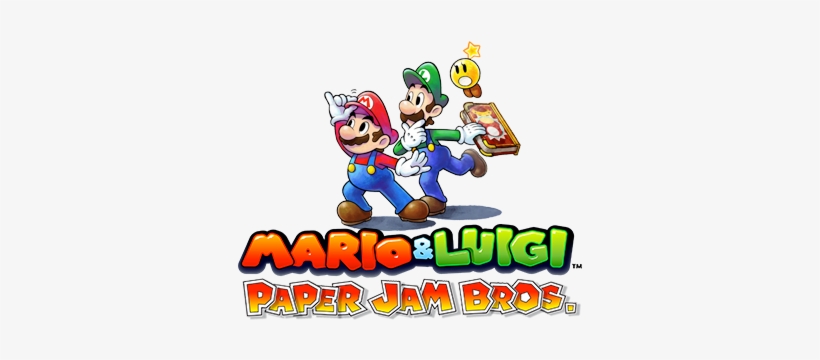 Mario & Luigi Paper Jam Bros - Mario & Luigi Paper Jam Bros. (nintendo 3ds), transparent png download