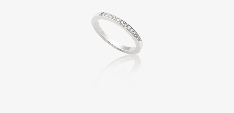 New Connection Pave Diamond Band Ring - Diamond, transparent png download