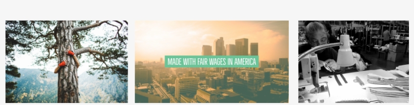 Eco-friendly, Made With Fair Wages In America, Fair - Cityscape, transparent png download