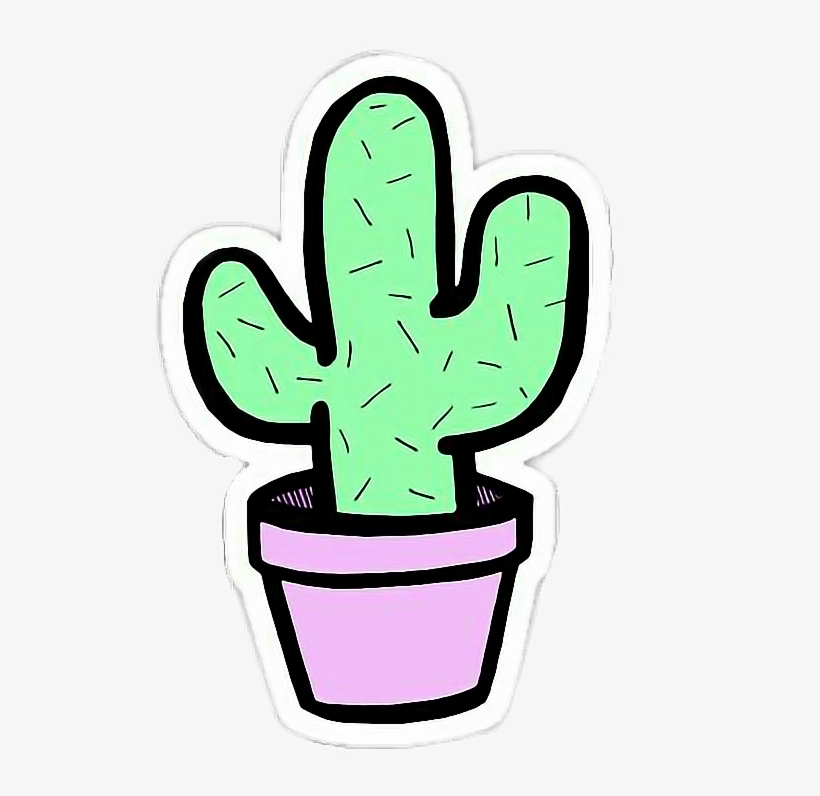 Report Abuse - Stickers Cactus, transparent png download