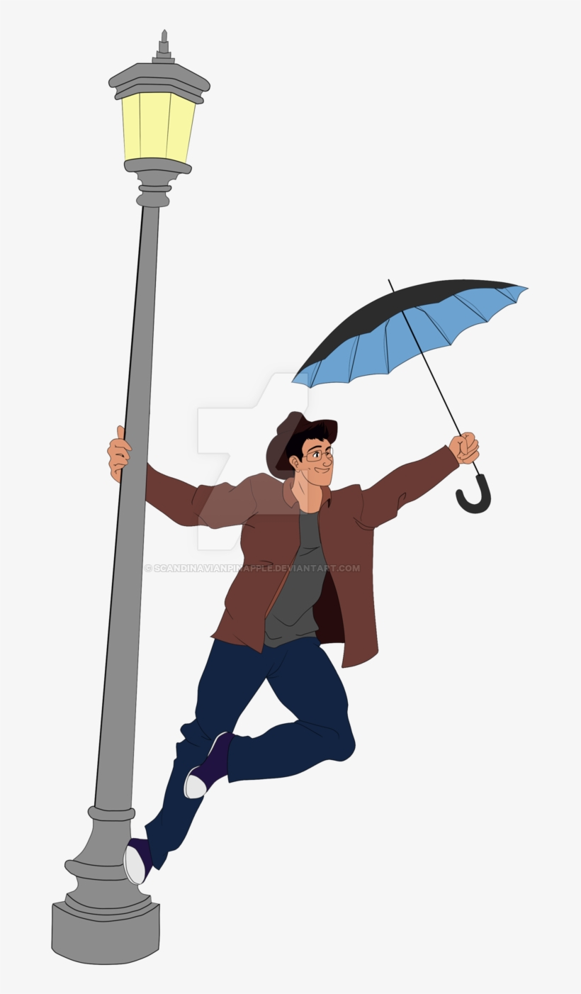 Markiplier - Singing In Rain Cartoon, transparent png download