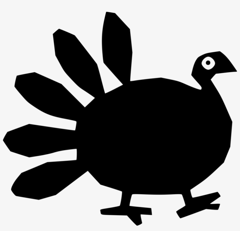 Duck Landfowl Fauna Silhouette Beak - Clip Art, transparent png download