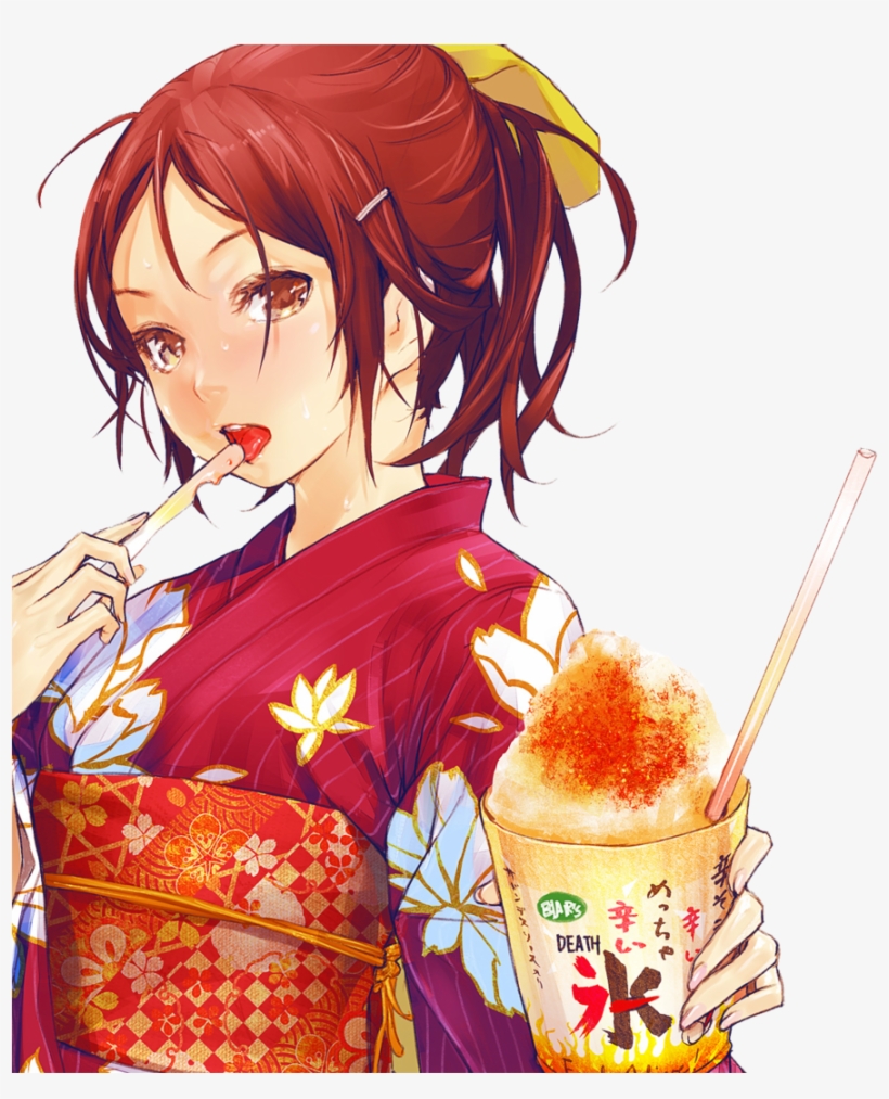 Anime Girl Clip Art - Kakigori Anime, transparent png download