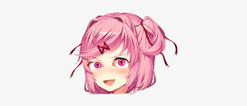 Girl I Lose Myself Up In Those Eyes Eyes Eyes Eyes - Natsuki Sprites, transparent png download