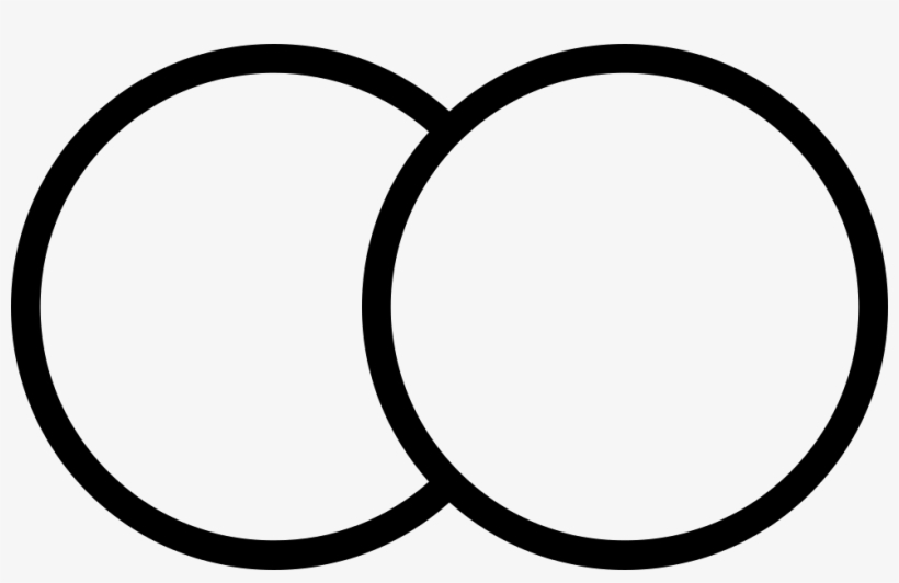 Two Circles Outline Shape PNG Image Transparent PNG Free Download