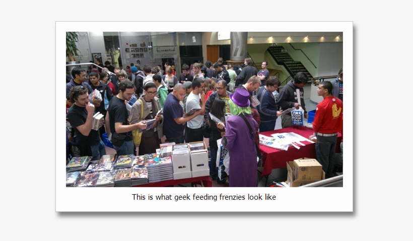 Free Comic Book Day Hell's Yeah » Free Comic Book Day2 - Convention, transparent png download