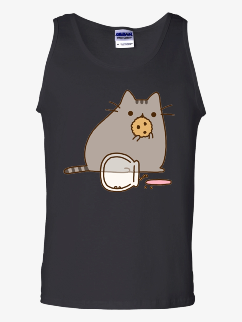Pusheen The Cat Cookie Shirt Funny Pusheen Cat Gift - Pusheen The Cat, transparent png download