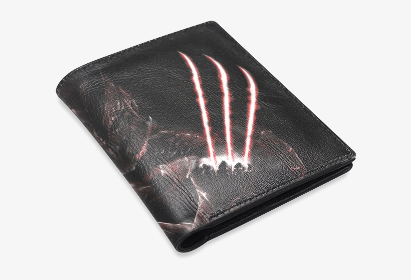 Psylocke Men's Leather Purse With Hero Mask - Leather, transparent png download