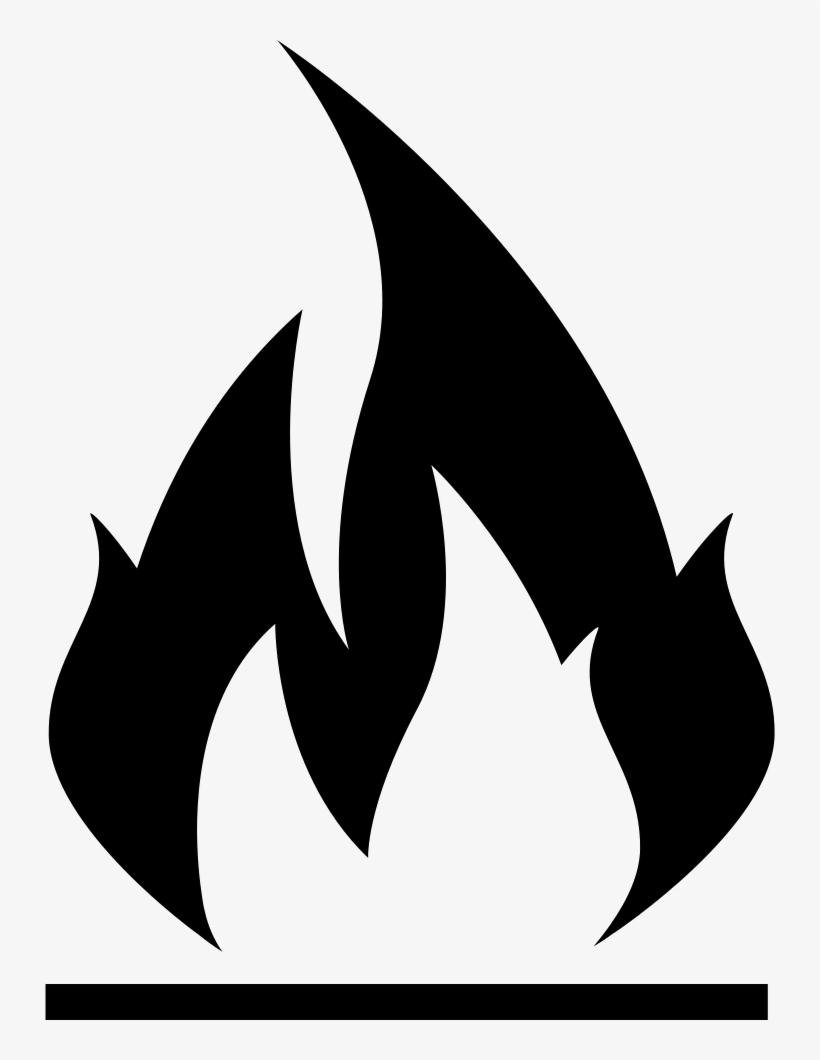 Burning Flames Comments - Burning Icon, transparent png download
