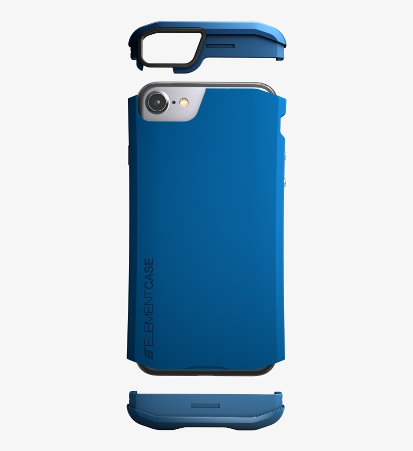 Aura7 Deepblue Ex Orth Back Rhody11hweec - Element Case Aura Shell Case For Iphone 7 (sea Blue), transparent png download