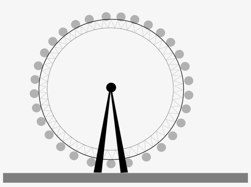 Go To Image - London Eye No Background, transparent png download