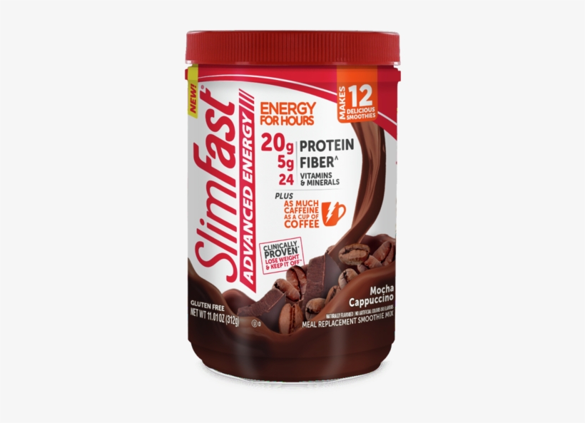Print At Home $2 Off Advanced Energy Smoothie Mix - Slimfast Advanced Energy Vanilla, transparent png download