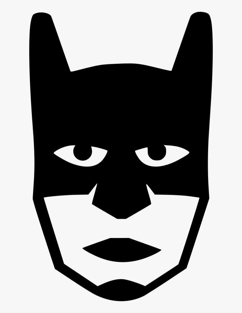 Bat Batman Hero Head Comments - Batman, transparent png download