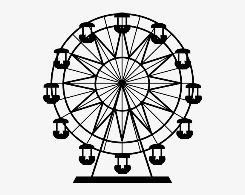 Ferris Wheel Rubber Stamp - Landmark Theaters Embarcadero Center Cinema, transparent png download