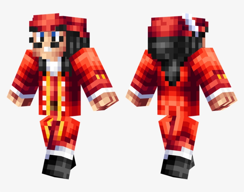 Captain Hook - Minecraft Skin Captain Hook, transparent png download