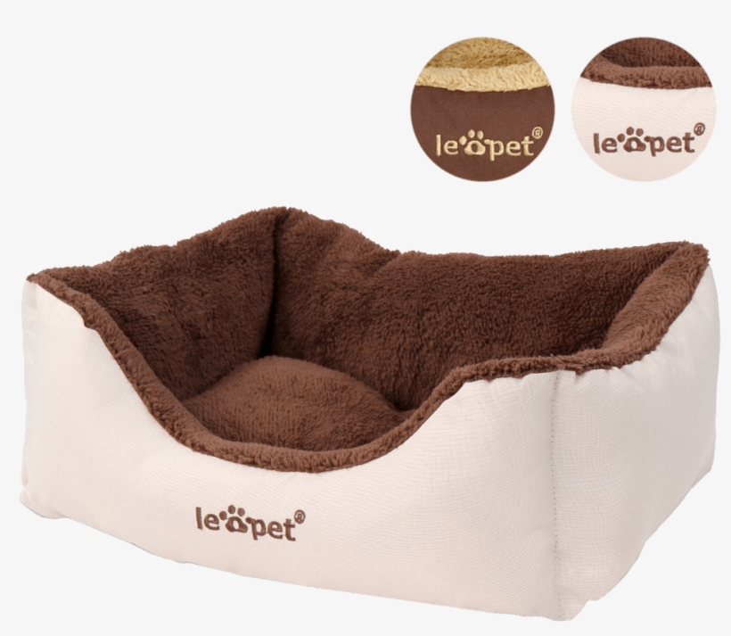 Leopet Htbt03 Dog Bed Different Sizes - Leopet Dog Bed Soft Washable Warm Puppy Basket Cushion, transparent png download