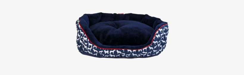 John Whitaker Reversible Dog Bed - John Whitaker Reverse Dog Bed - Navy White, transparent png download