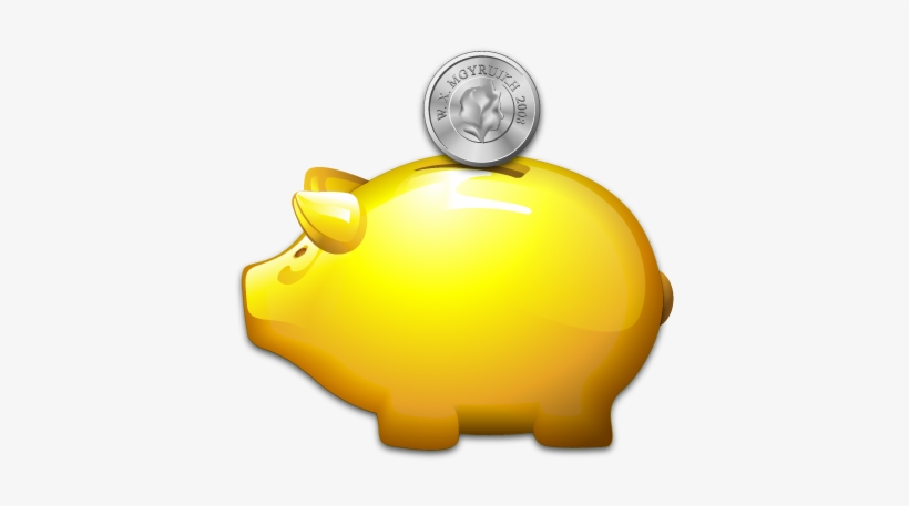 Money, Moneybox, Piggy Bank, Saving, Savings Icon - Piggy Bank Icon, transparent png download