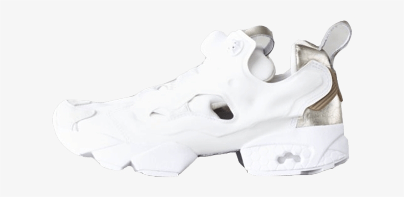 The Reebok Insta Pump Fury Pm Chalk Gold Has Already - Walking Shoe, transparent png download