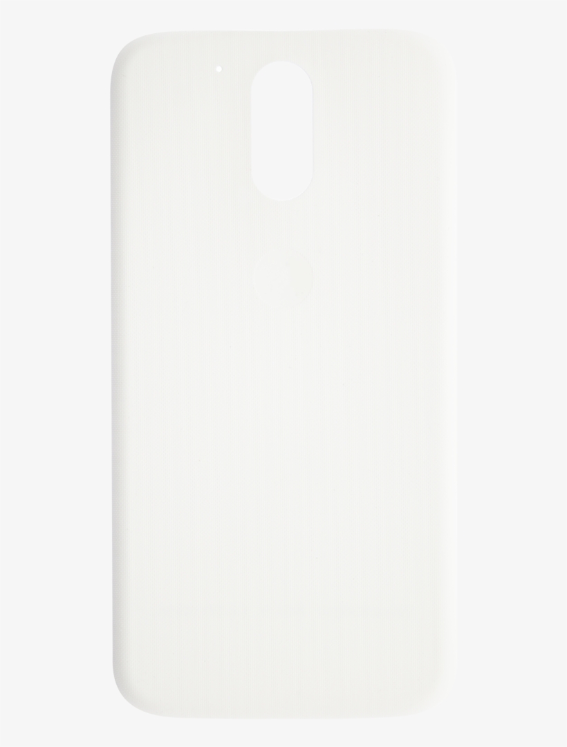 Motorola Moto G4 And G4 Plus White Rear Battery Cover - Clipboard, transparent png download