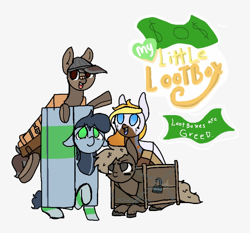 Nootaz, Edit, Logo, Logo Edit, Loot Box, My Little - Cartoon, transparent png download