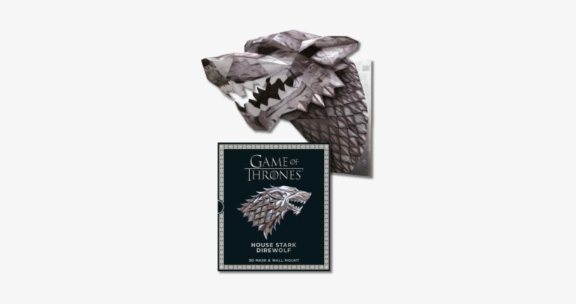 Game Of Thrones Mask - Game Of Thrones House Stark Direwolf Mask, transparent png download