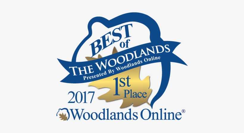 Best Of The Woodlands 1st Place - Best Of The Woodlands 2017, transparent png download