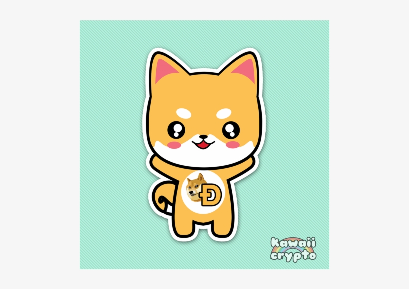 Dogecoin - Cute Cartoon Kawaii Rabbit Family Png, transparent png download