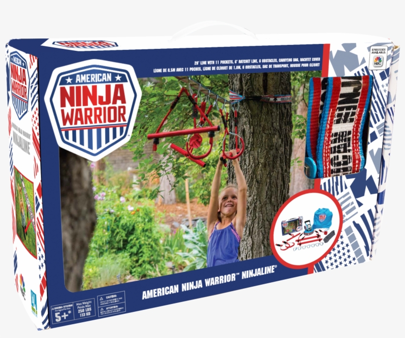 Anw Ninjaline 34ft Anw114 - American Ninja Warrior, transparent png download