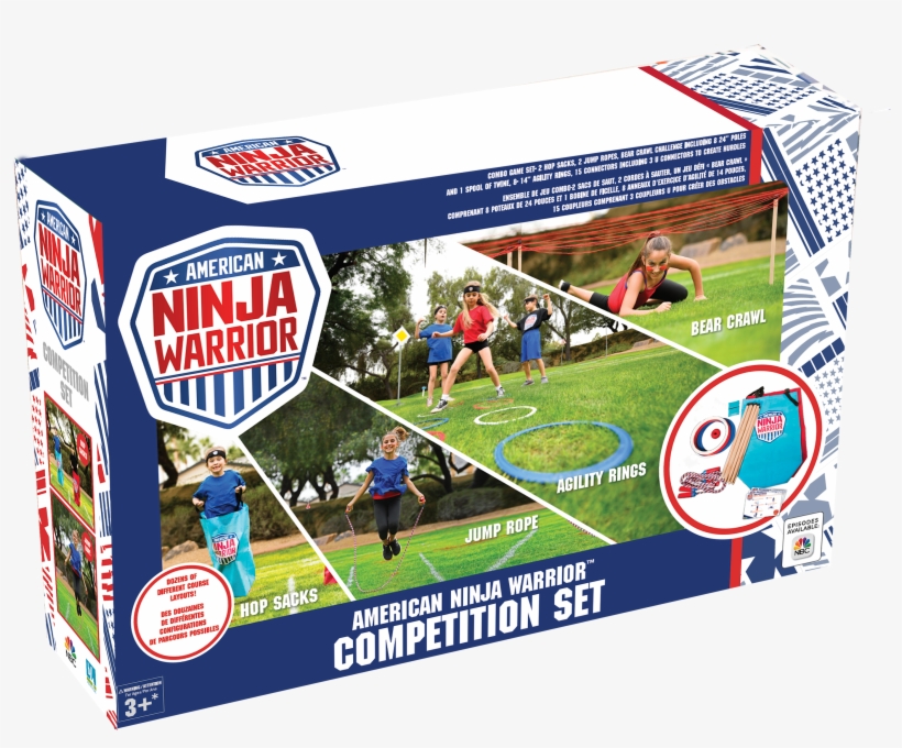American Ninja Warrior Competition Course Kit - American Ninja Warrior, transparent png download