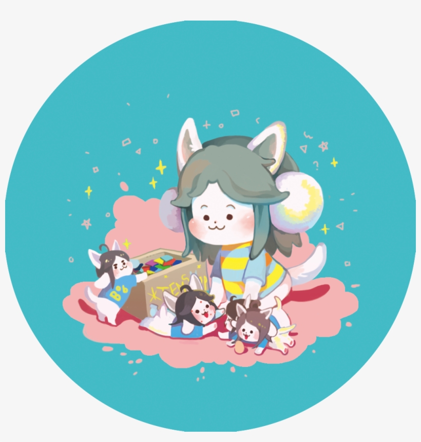 Temmie And Bob - Video Game, transparent png download