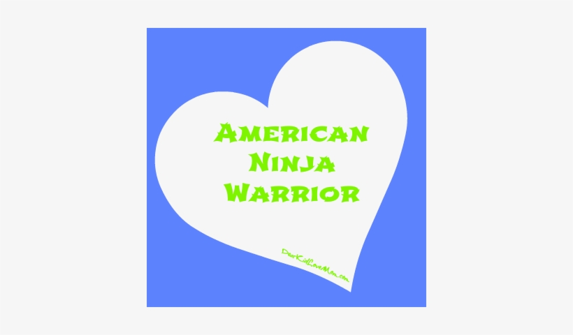 Love American Ninja Warrior - Christmas Day, transparent png download