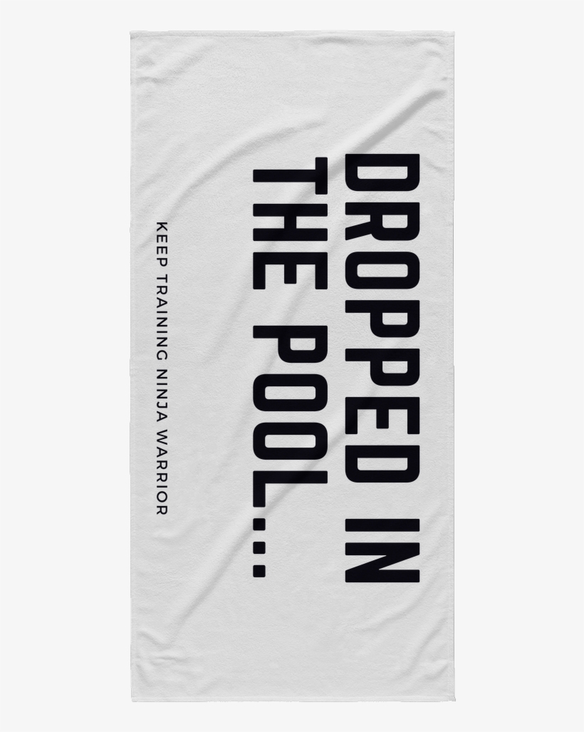 American Ninja Warrior Course Funny Beach Towels - American Ninja Warrior, transparent png download