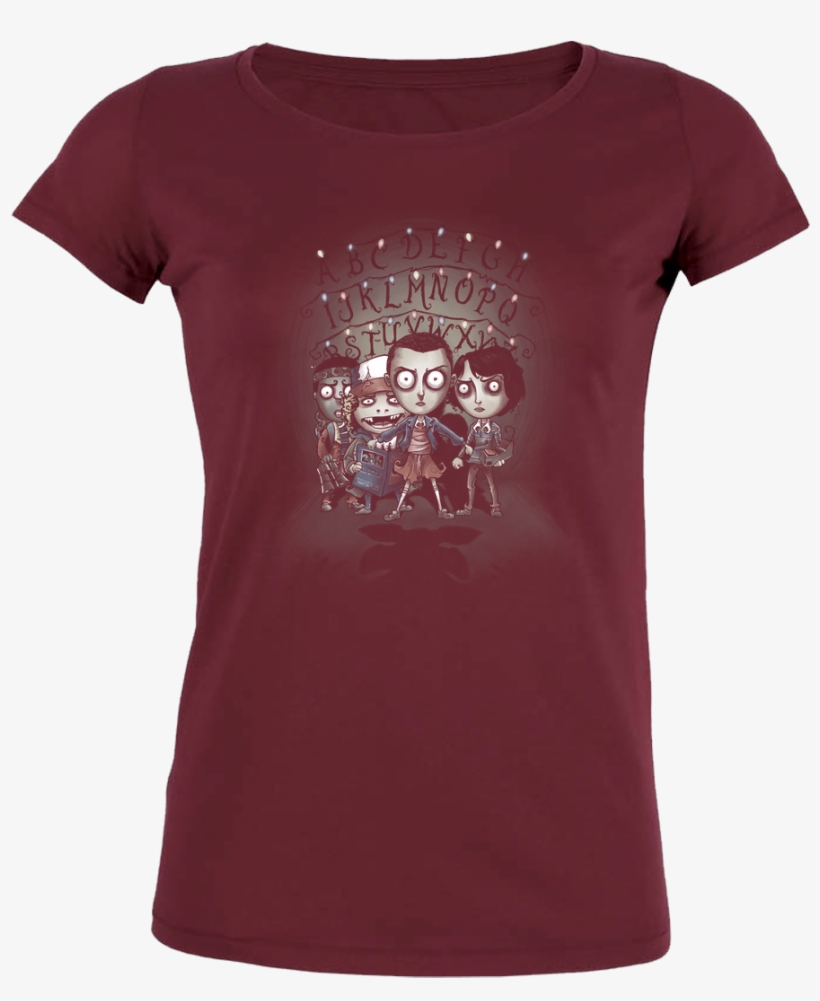 Saqman Facing The Demogorgon T-shirt Stella Loves Girlie, transparent png download