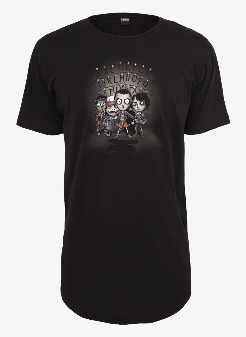 Saqman Facing The Demogorgon T-shirt Urban Classics - Stranger Things Shirt - 7, transparent png download