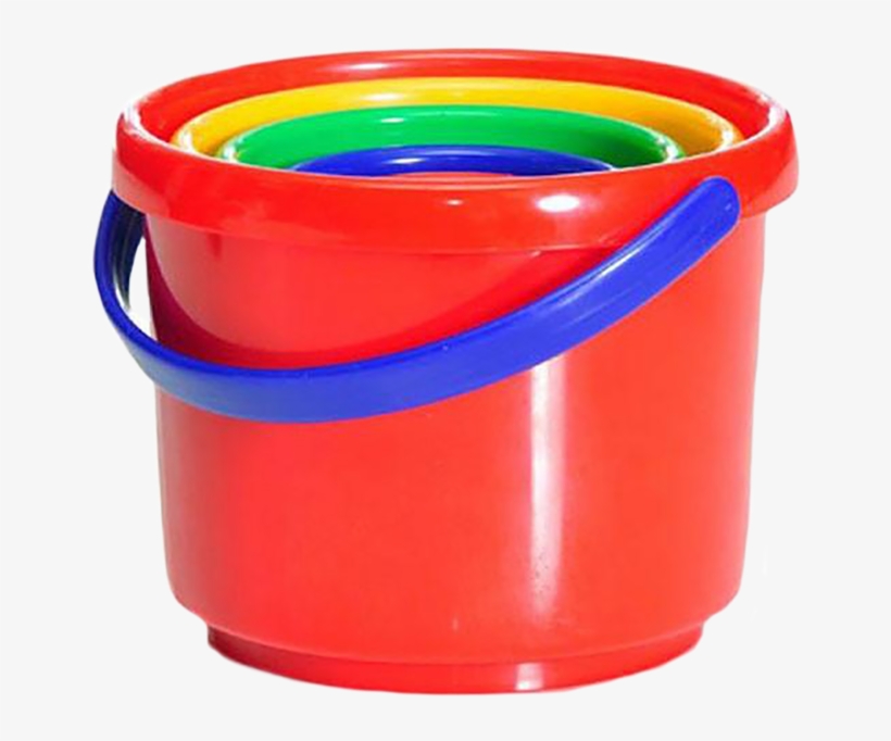 Nesting Sand And Water Buckets - Water, transparent png download