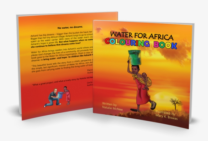 Water For Africa Colouring Book - Water For Africa: Bringing Hope And Love, transparent png download