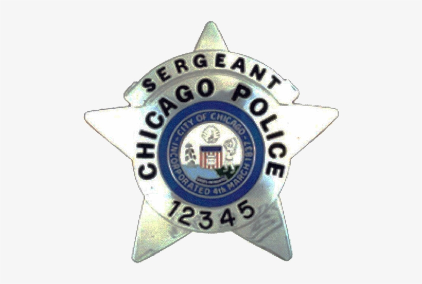 Download Chicago Police Sergeant Star - Chicago Police Detective Badge ...