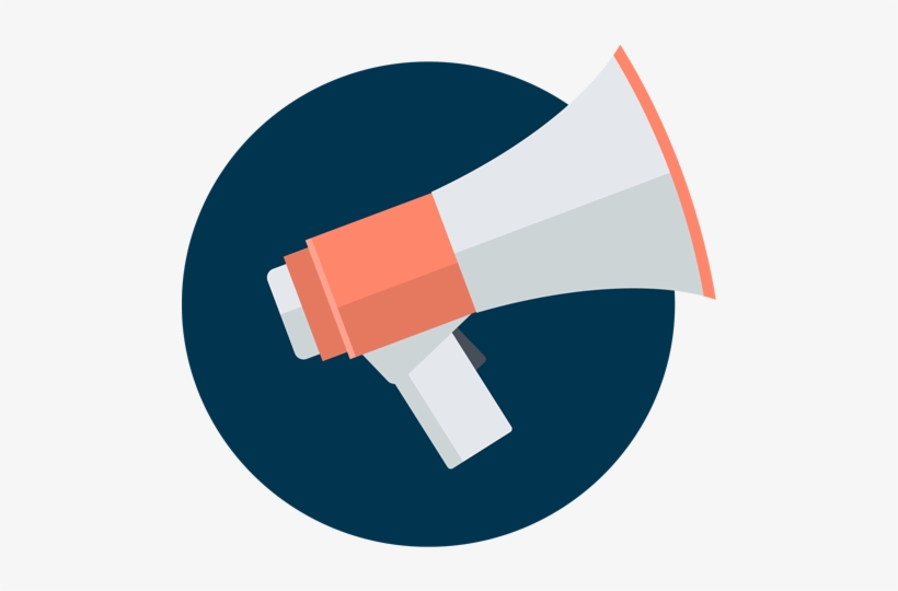 Megaphone Iconweb Developer2017 12 18t17 - Information, transparent png download
