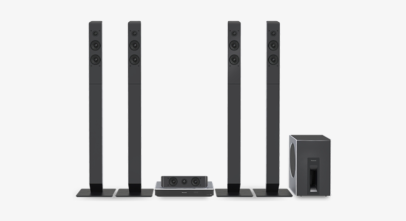 Smart Network Blu Ray Disc™ Home Theatre System With - Panasonic Home Cinema Sc-btt505eg9, transparent png download