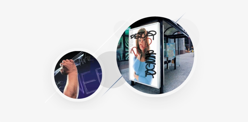 3m™ Anti Graffiti Window Film Helps Prevent The Damage - Film, transparent png download